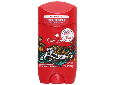Old Spice Lăn Khử Mùi (Sáp Trắng) - Captain