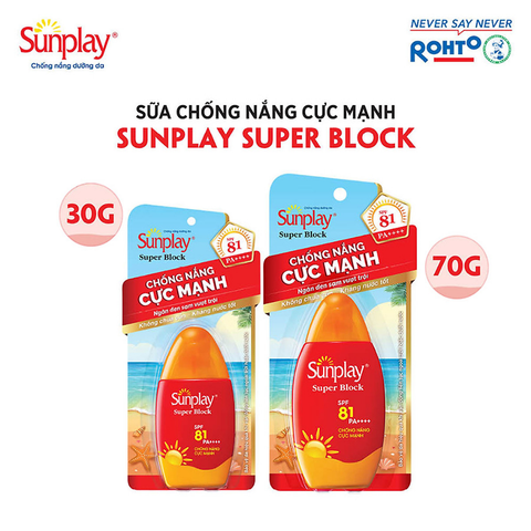 Sunplay Chống Nắng Super Block SPF 81 - 70g