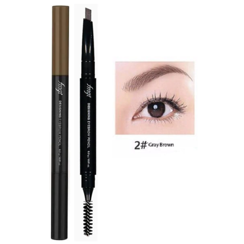 The Face Shop Kẻ Mày Eyebrow Pencil - 02 Grey Brown