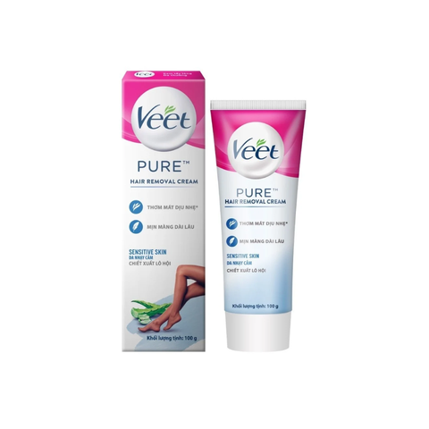 DL 5/2026 - Veet Kem Tẩy Lông Pure Hair Removal Cream