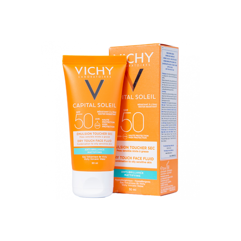 Vichy Kem Chống Nắng Capital Soleil Dry Touch SPF50 50ml