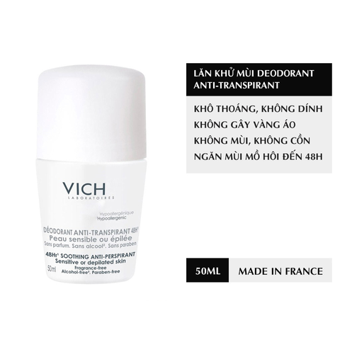 Vichy Lăn Khử Mùi - Xanh Đậm