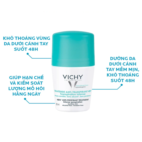 Vichy Lăn Khử Mùi - Xanh Đậm