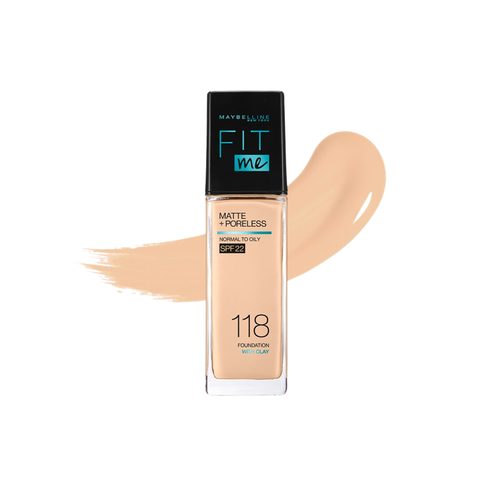 DL 8/2026 - Maybelline Kem Nền Fit Me Matte Poreless Foundation SPF 22