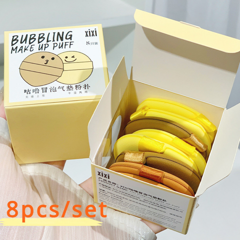 Xixi Set 8 Mút Trang Điểm Bubbling