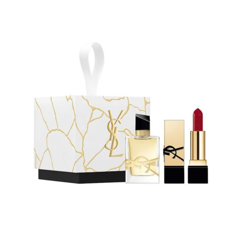 Yves Saint Laurent Libre EDP 7.5ml+Son YSL Rouge Muse Brick Red 1.6g - Giftset