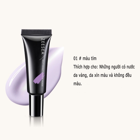 ZEESEA Kem Lót Tuýp 10g Multi-Effect Makeup Primer  - Xanh
