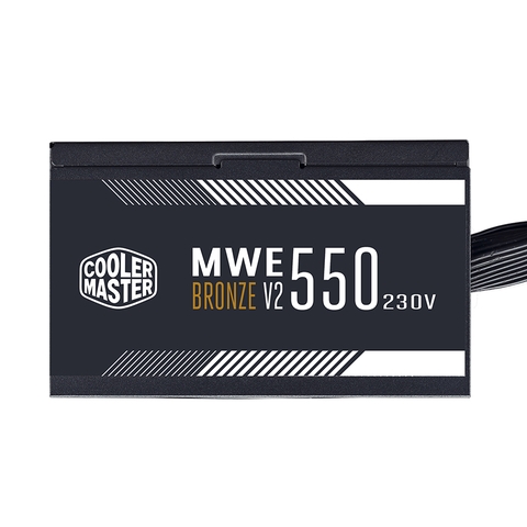 Nguồn máy tính Cooler Master MWE V2 230V 550 550W Plus Bronze  (80 Plus Bronze/Màu Đen)