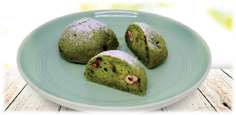 Matcha Red Bean Cake