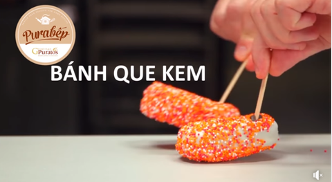 Bánh Que Kem Cho Thực Khách Nhí Nhà Mình