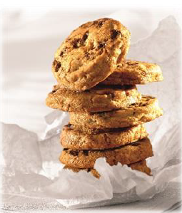 Butter Cookie with Cocoa Nibs