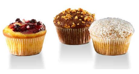 Cupcake Orange & Chia Seeds