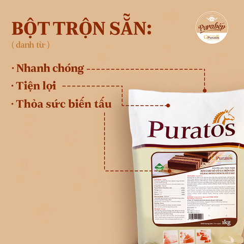 Ghi Dấu Bản Sắc Riêng Từ Bột Trộn Sẵn