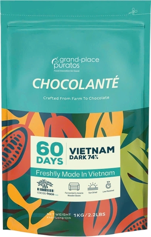 Sô-cô-la Đen VN 74%L 60 Ngày CT, 1KG _4016898