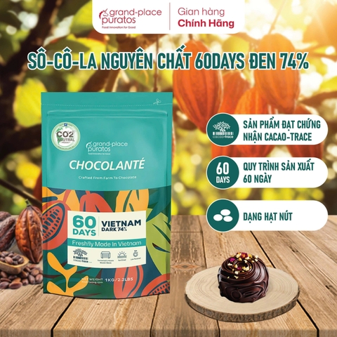 Sô Cô La CT Chocolante 60DAYS VN Dark 74%_1kg_4016898