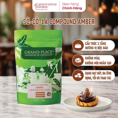 Sô-cô-la compound Amber Y07 CAR 8x1KG - 4027520