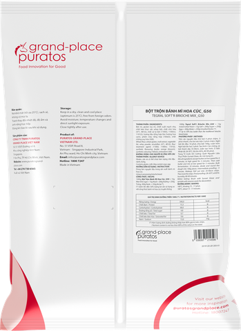 Bột Trộn Bánh Mì Hoa Cúc_G50 1kg - 4027869