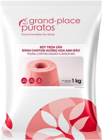 Bột Trộn Bánh Chiffon Hương Hoa Anh Đào (Sakura) 1kg - 4026208