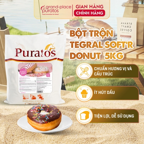 BỘT TEGRAL SOFT'R DONUT CAR 2x5kg