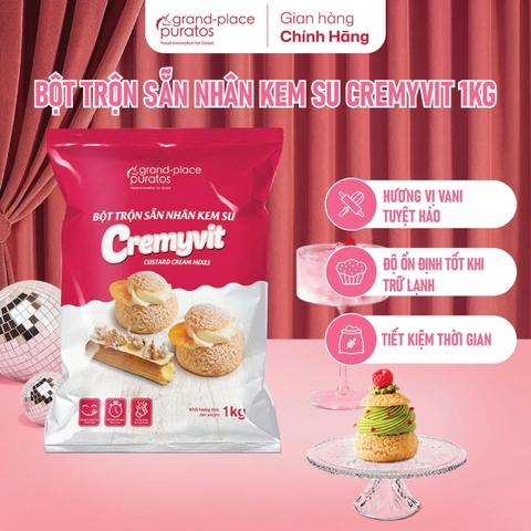 Bột Trộn Nhân Kem Su Cremyvit_1 kg-4116100