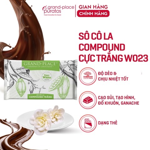 Sô Cô La Cực Trắng W023 -1kg-4116211