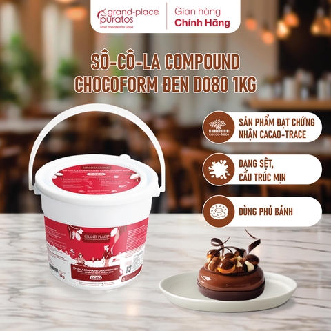 Sô Cô La Chocoform Đen_1kg -4016229