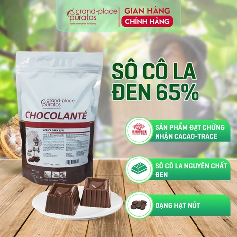 Sô Cô La Đen 65%_1kg- GPD-38B-4009153