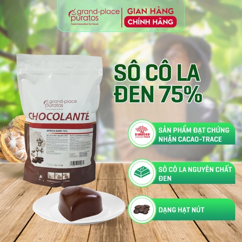 Sô Cô La Đen 75%_1kg-4009768