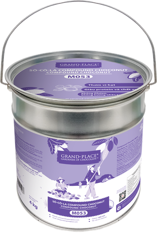 Sô-cô-la compound ChocoNut M053 3x4 KG - 4029126