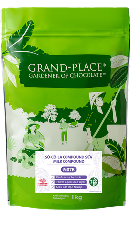 Sô Cô La Coumpound Nút Sữa M007-1kg-4028055