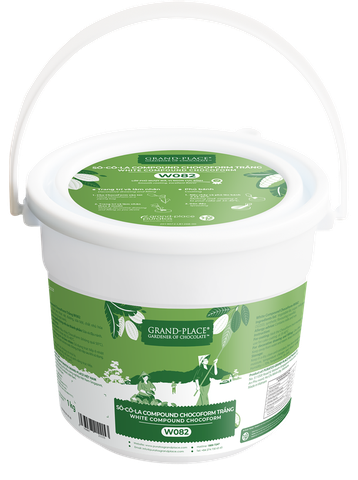 Sô cô la ChocoForm Trắng - GPW-082.1kg - Phiên bản xô nhựa-4016213
