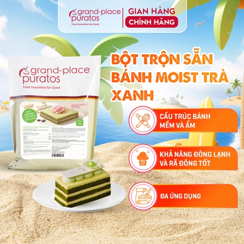 Bột Trộn Bánh Moist Matcha_1kg-4116110