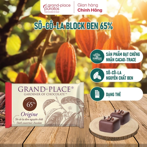 Sô-cô-la Nguyên Chất Đen D065_1kg-4116148