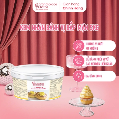 Nhân Kem Hương Vị Bắp Mặn (Cremfil) 5kg - 4112065