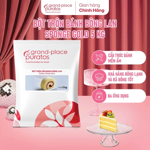 Bột Trộn Bánh Bông Lan Sponge Gold_5kg-4116117