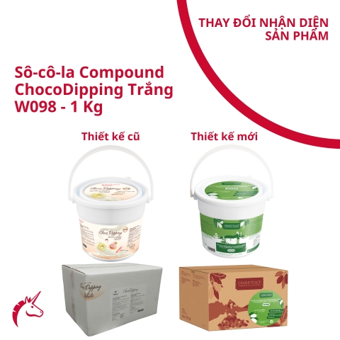 Sô-cô-la Nhúng ChocoDipping Trắng 1kg_ 4024617