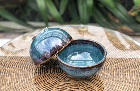 CP Chén cơm tròn xanh ngọc P11.5