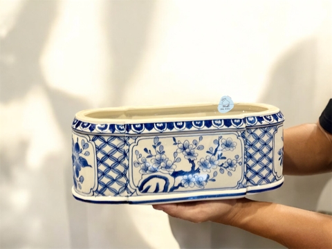 Ang chữ nhật oval vẽ VN 12x32x14