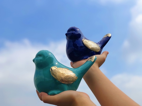 Chim Bồ câu bọc đồng cánh + đuôi H10