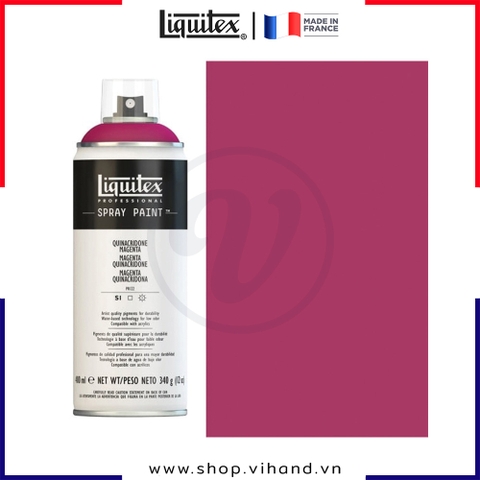 Bình sơn xịt cao cấp Liquitex Professional Spray Paint 114 Quinacridone Magenta - 400ml