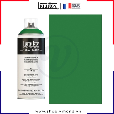 Bình sơn xịt cao cấp Liquitex Professional Spray Paint 166 Chromium Oxide Green - 400ml