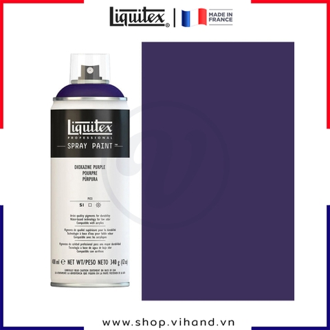 Bình sơn xịt cao cấp Liquitex Professional Spray Paint 186 Dioxazine Purple - 400ml