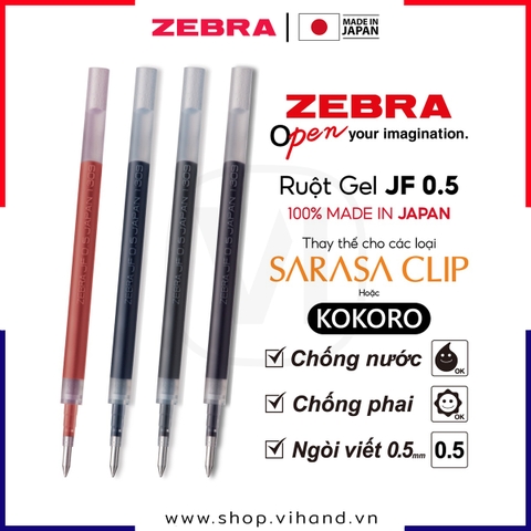 Ruột viết thay thế cho bút Sarasa Clip JF-05 - Ngòi 0.5mm