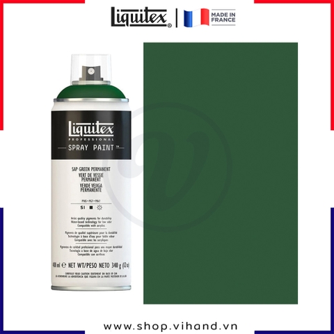 Bình sơn xịt cao cấp Liquitex Professional Spray Paint 315 Sap Green Permanent - 400ml