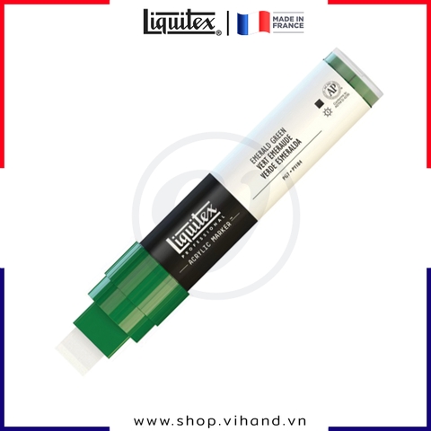 Bút vẽ sơn acrylic cao cấp Liquitex Professional Paint Marker 450 Emerald Green - Ngòi 15mm