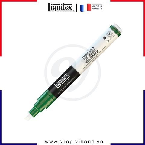 Bút vẽ sơn acrylic cao cấp Liquitex Professional Paint Marker 450 Emerald Green - Ngòi 2mm