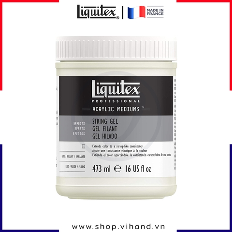 Dung môi pha màu acrylic, tạo cấu trúc nổi khối 3D Liquitex Professional String Gel - 473ml (16Oz)