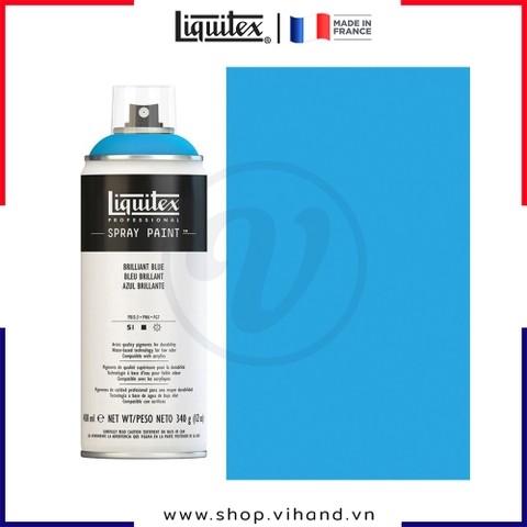 Bình sơn xịt cao cấp Liquitex Professional Spray Paint 570 Brilliant Blue - 400ml