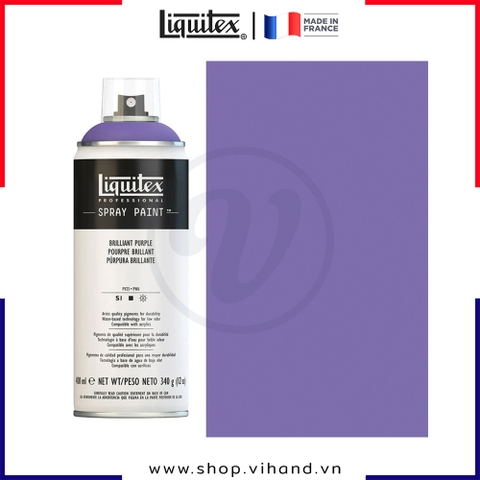 Bình sơn xịt cao cấp Liquitex Professional Spray Paint 590 Brilliant Purple - 400ml