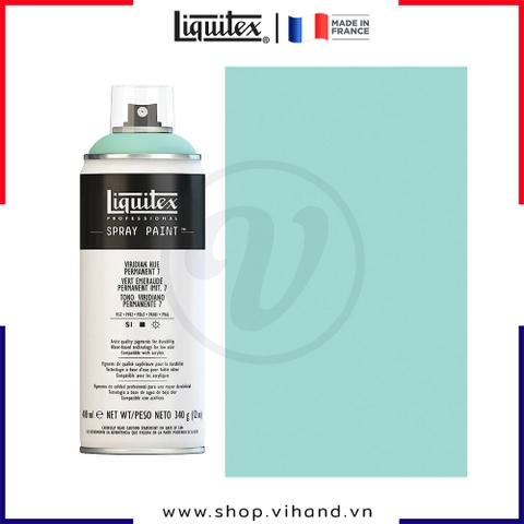 Bình sơn xịt cao cấp Liquitex Professional Spray Paint 7398 Viridian Hue Permanent 7 - 400ml